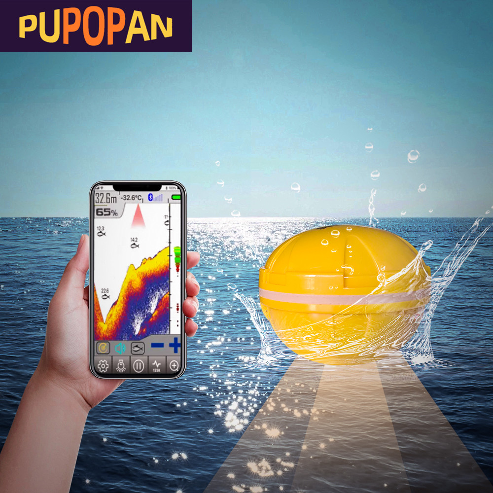 Fishing Gps - Pupopan 100m novo telefone inteligente localizador