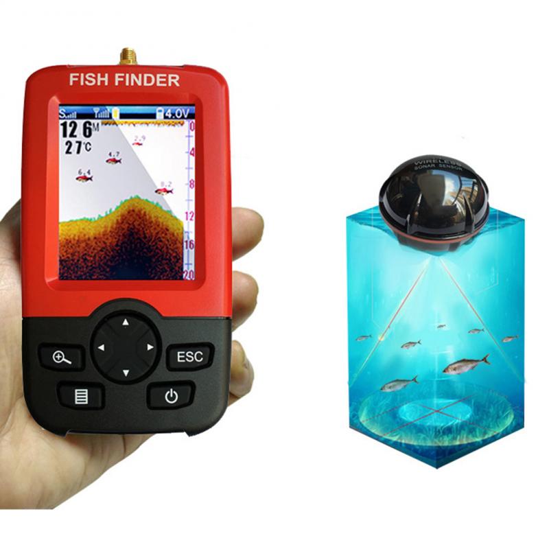 Fish Finder Portable - Localizador de Peixes Portátil com Sensor