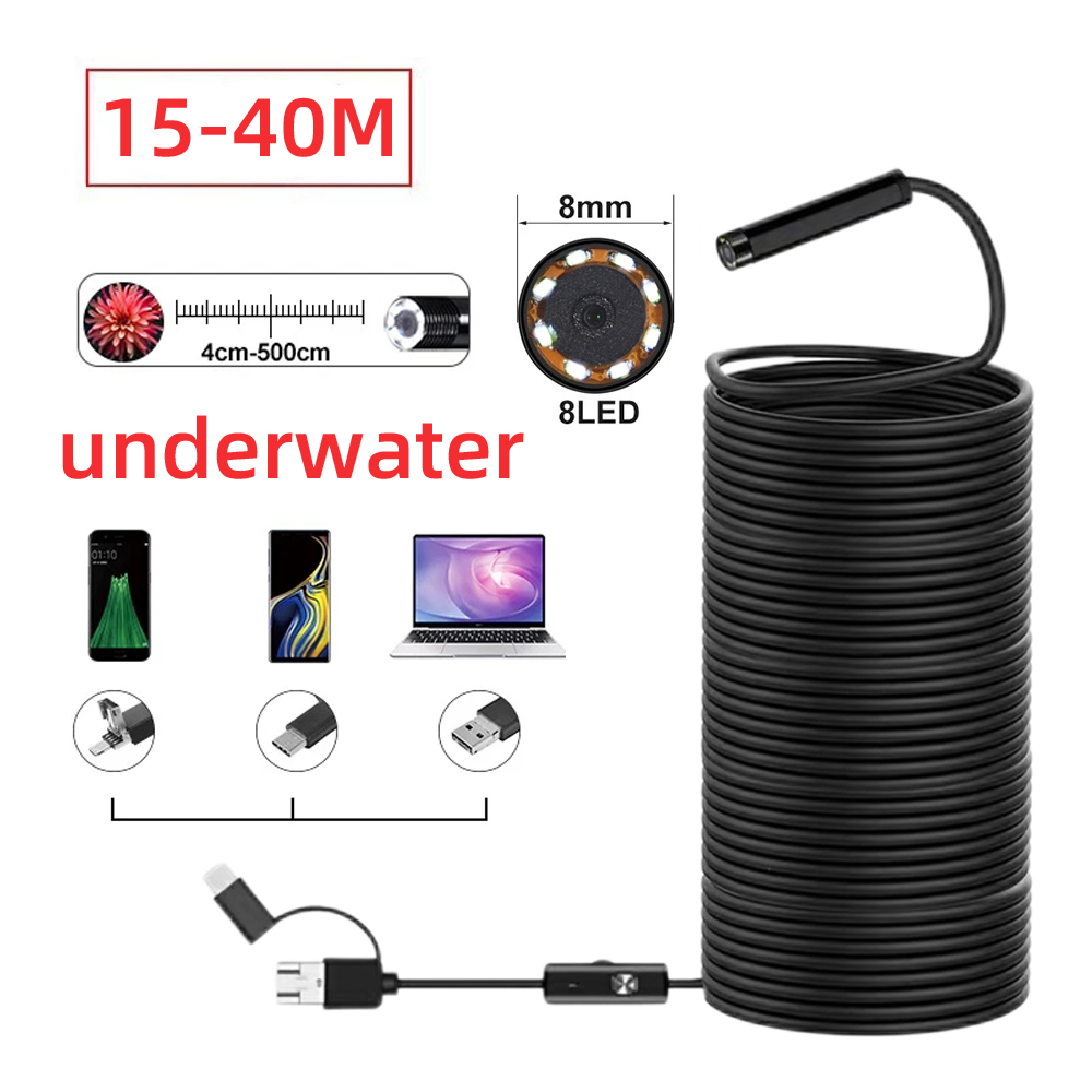 Fish Finder Cable - Mini câmera 40 para localizador de