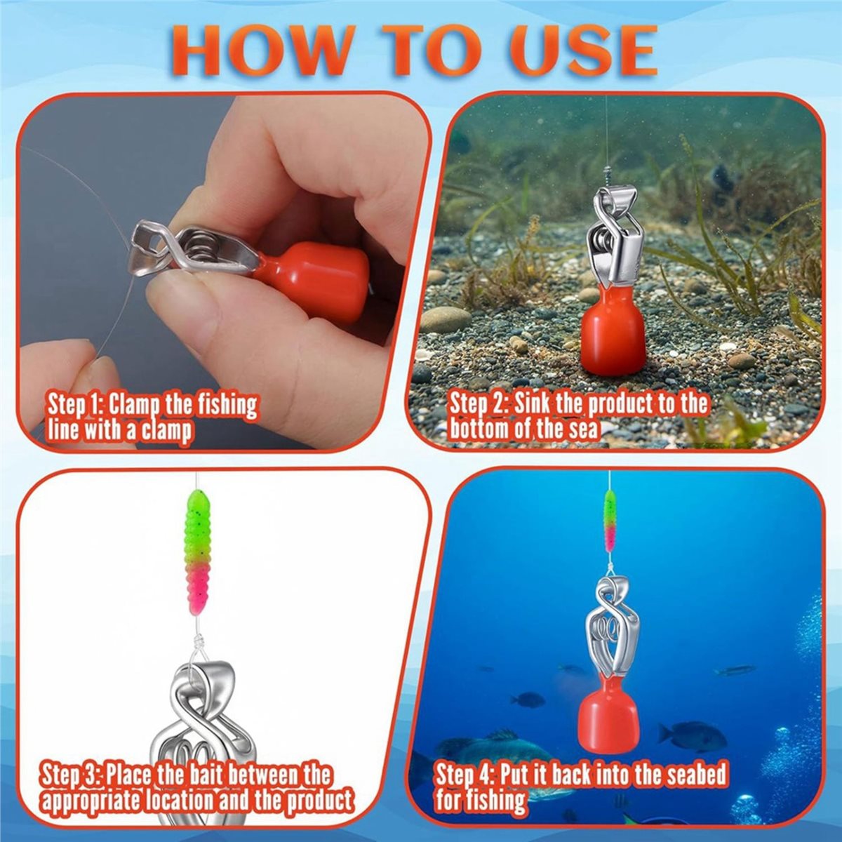 Fishing Depth Finder - Mega Promoção 618: Kit com 4