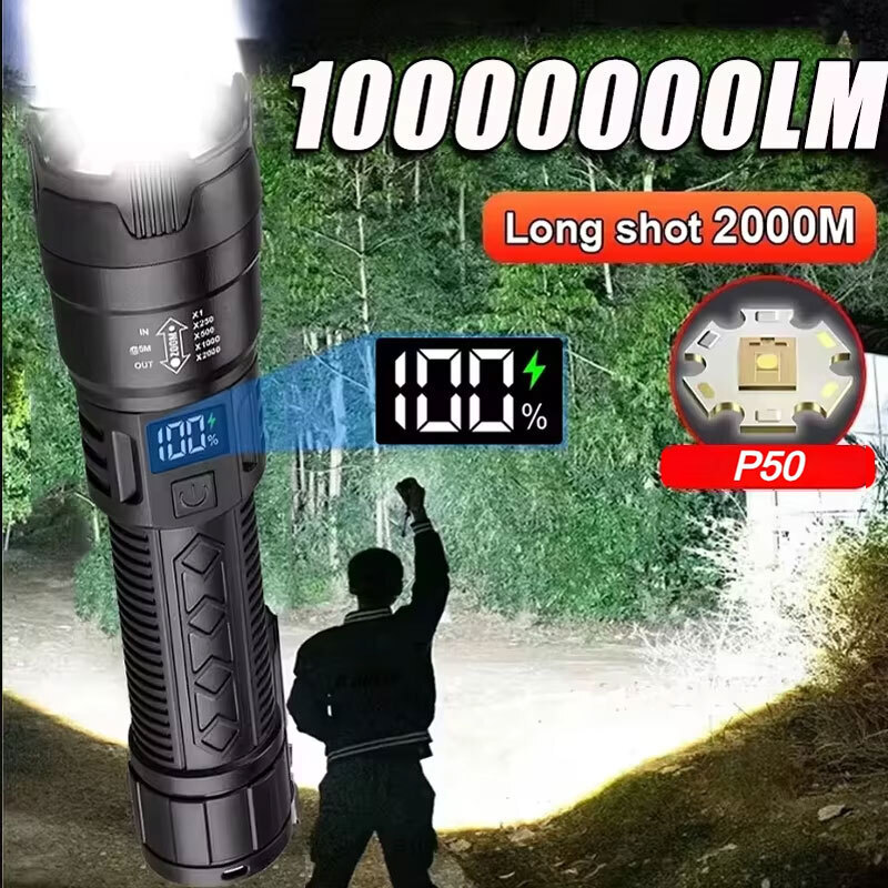 Lanterna Tática LED de Alta Po - Fishing Light avaliação e preço