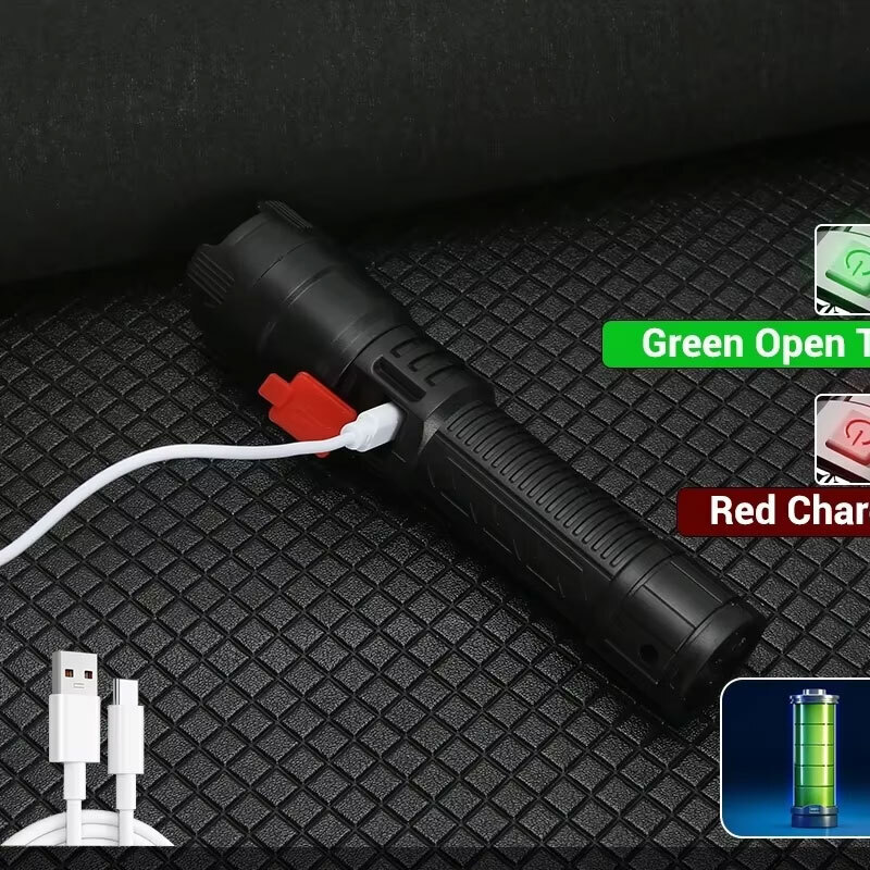 Lanterna Tática LED de Alta Po - Fishing Light avaliação e preço