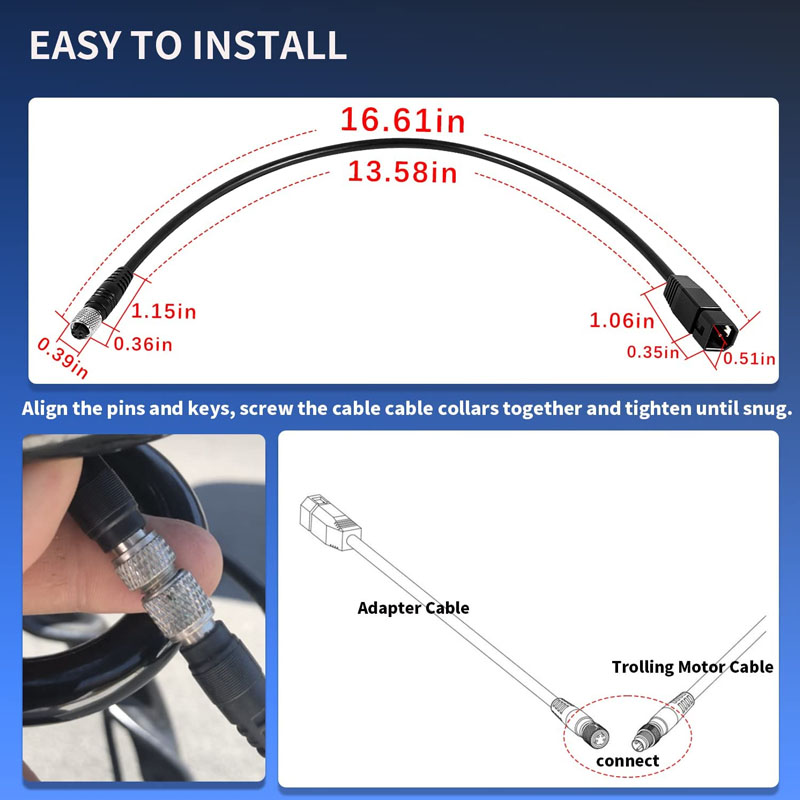 Cabo Adaptador Universal para  - Fish Finder Cable avaliação e preço