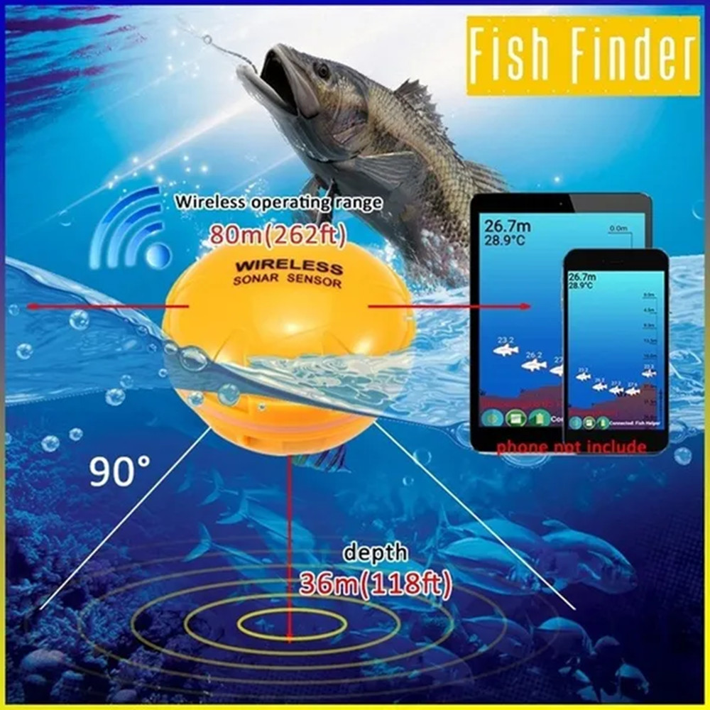Pupopan 100m novo telefone int - Fishing Gps avaliação e preço